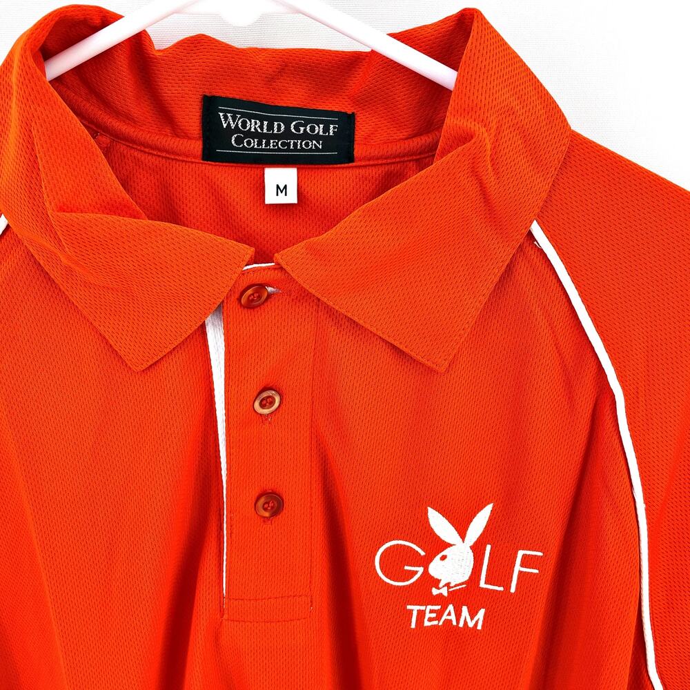 Playboy Golf Team Polo Shirt Tournament Wicking Quick Dry